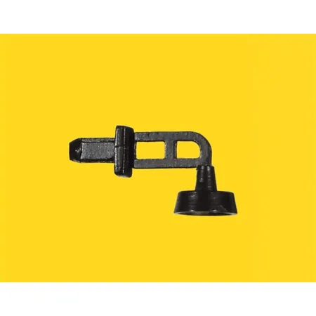 Viessmann 6087 Wandlaterne Güterschuppen, LED warmweiß, Spur H0