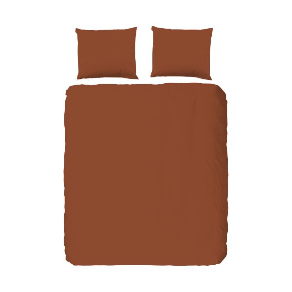 Muller Textiel Good Morning Cotton Dekbedovertrek Light Grey 200 x 220 cm