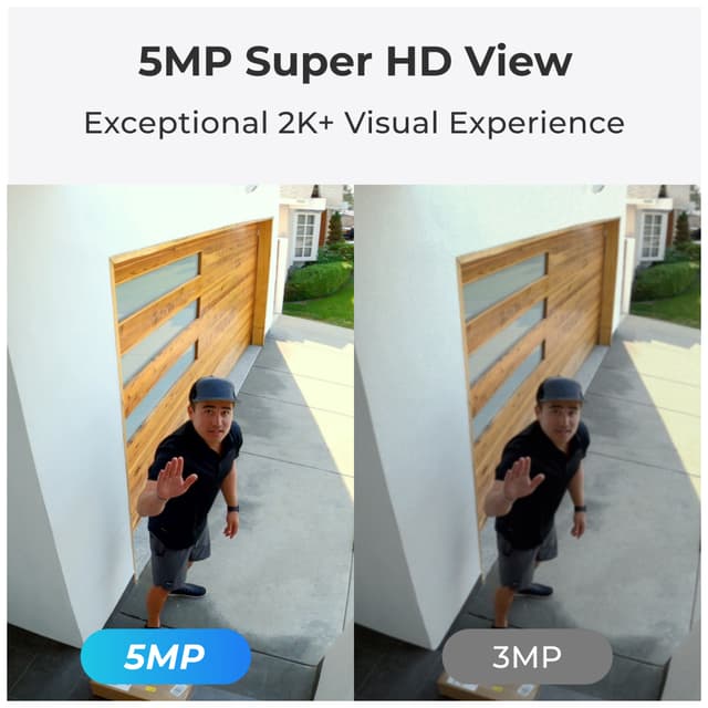 Reolink Argus Eco Pro 4K trådløst udendørs sikkerhedskamera