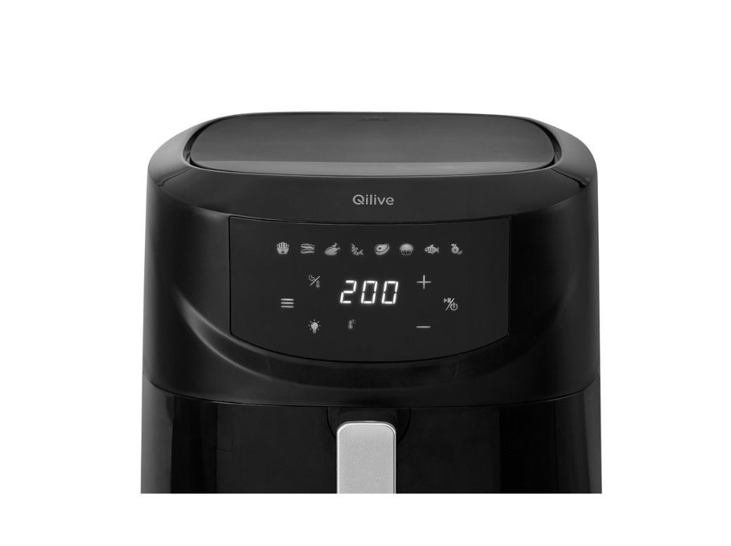 FRITADEIRA SEM ÓLEO AIRFRYER QILIVE Q.5582 DIGITAL XL 7.6L