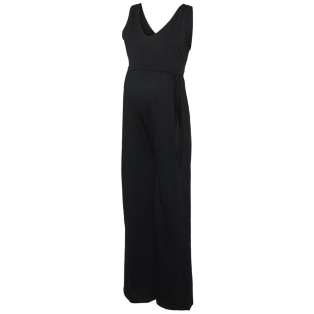 Køb Mama;licious Black Ivy V-Neck Jumpsuit Noos