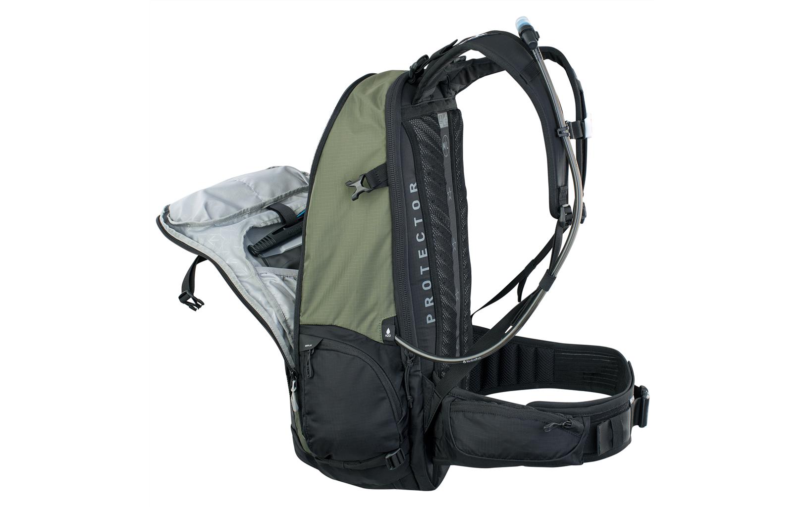 Rucksack FR Tour E-Ride 30 l, Dark/Olive/Black<br>Protector-Rucksack für E-Bikes