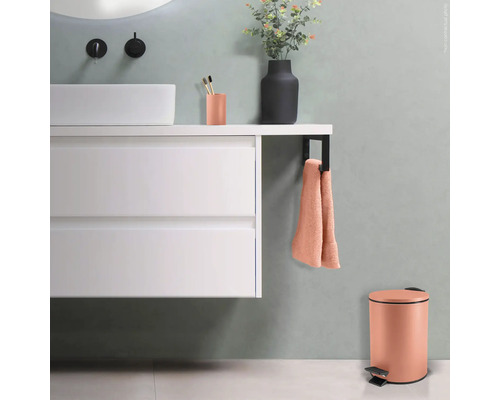 spirella pedaalemmer ADELAR 3 l terracotta mat