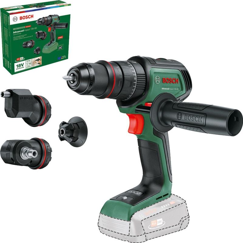 Bosch - AdvancedImpact - Accuschroefklopboormachine - 18V - Krachtige Prestaties