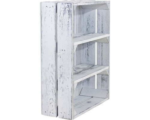 Plankdoos grijs 50x40x15 cm