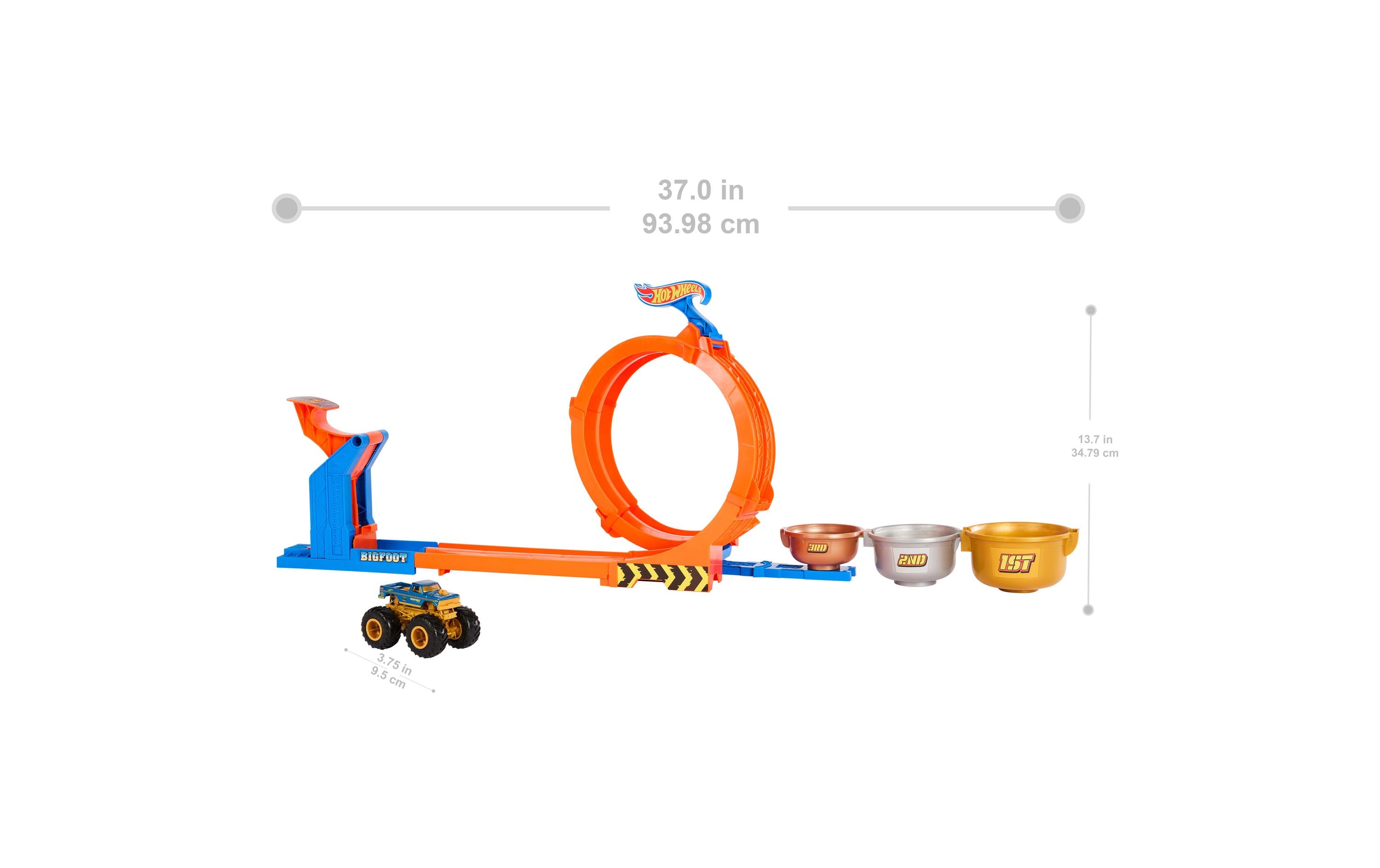 Monster Trucks Hot Wheels 2-in-1 LoopSpielzeugfahrzeug
