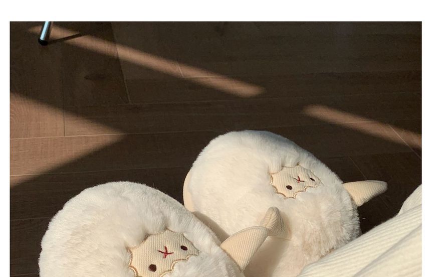 Honkizz - Doorschijnende fleece pantoffels voor thuis
