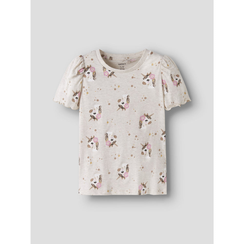Køb Name It Peyote Melange Nmfjalisa Ss Top