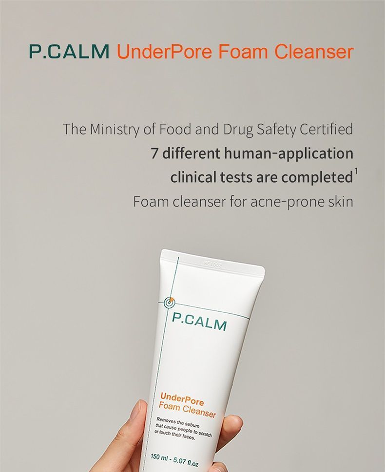 P.CALM - UnderPore Foam Cleanser