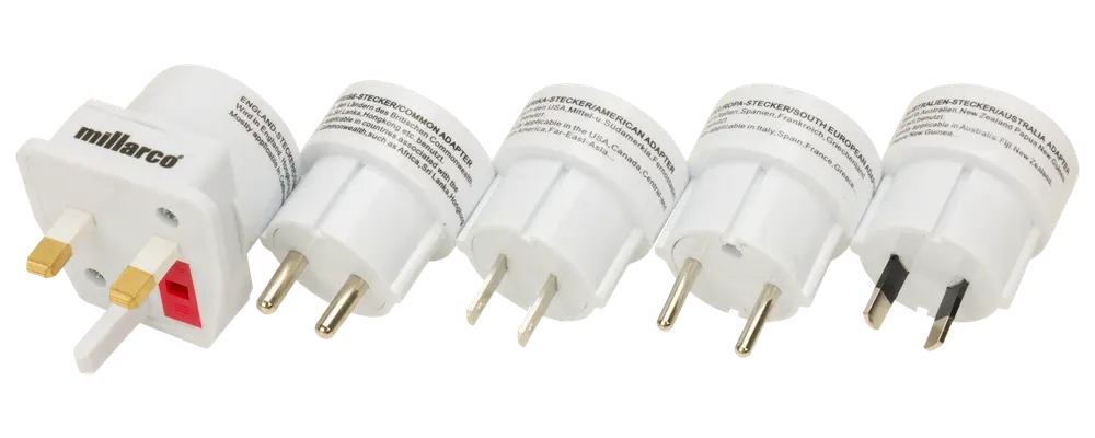 Rejseadapter 5-i-1