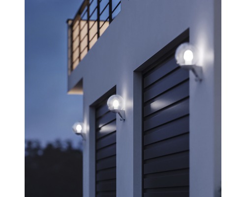Steinel LED Sensor Buitenwandlamp, 1-lichts, H 307 mm, L 585 mm, Antraciet/Helder