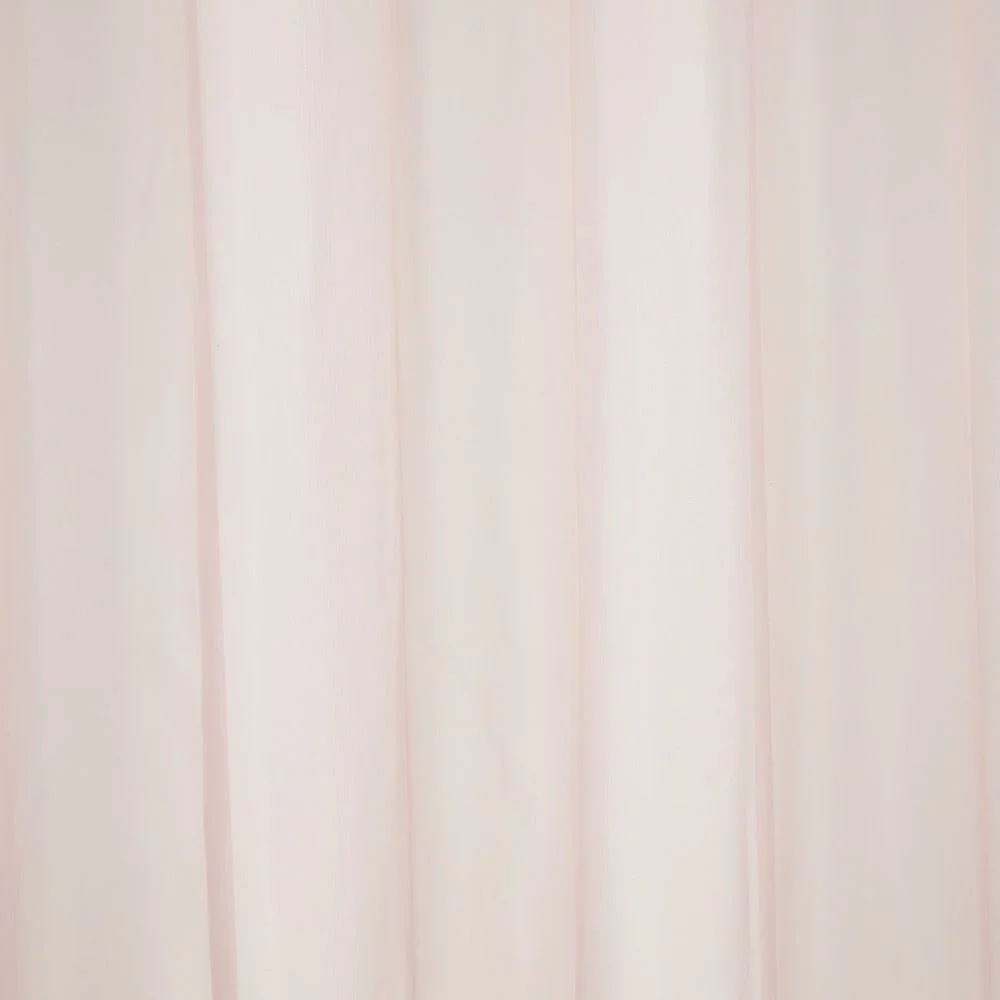 Voilage polyester 140x240cm rose