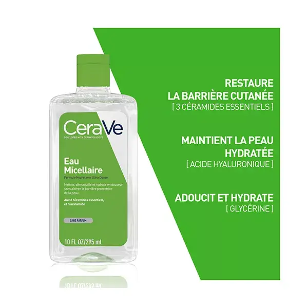 Água Micelar Hidratante CeraVe 295ml