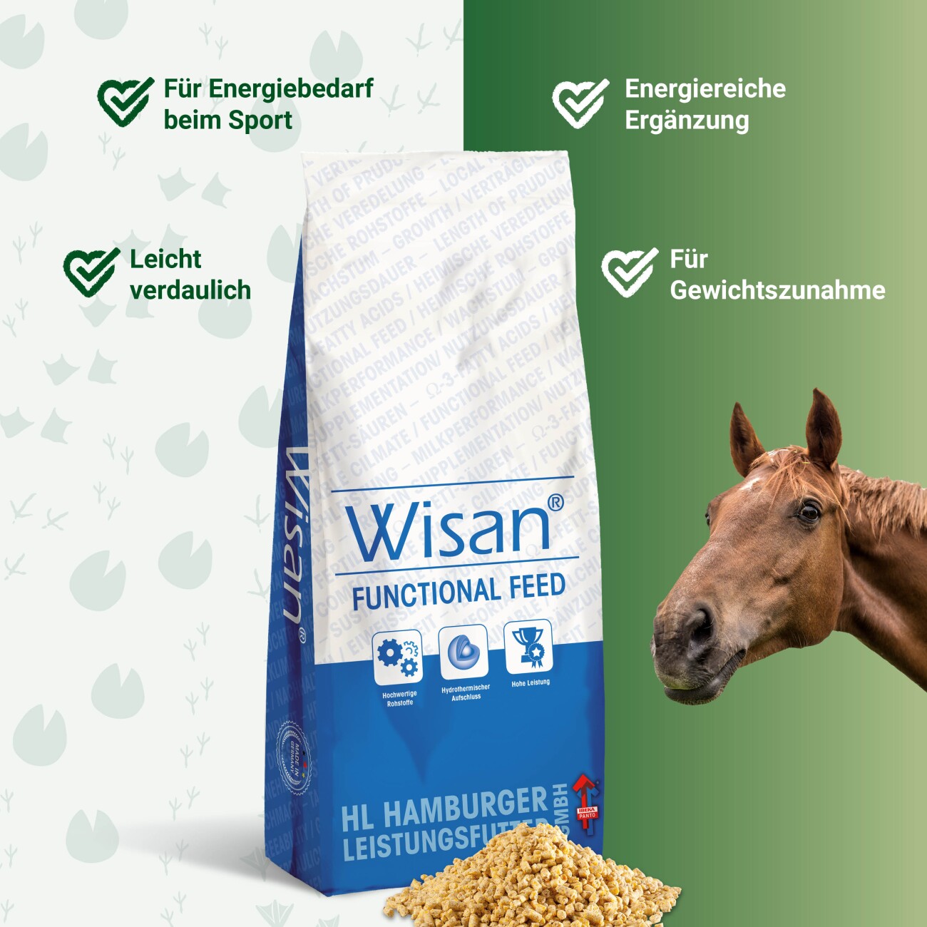 Panto PFERDEPELLETS WISAN-MAIS 25kg