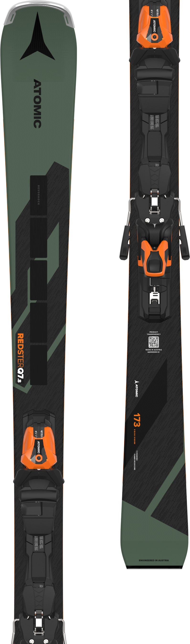 Atomic REDSTER Q7.8 Revoshock C + MI 12 2024/25 - 166 Atomic MI 12 Gripwalk (DIN 4-12)