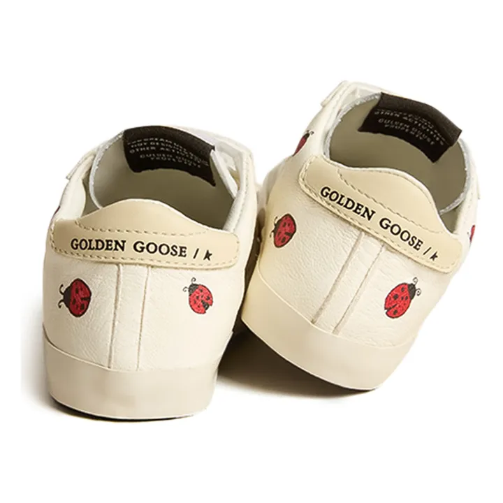 Golden Goose Baskets Scratchs Baby School Coccinelle | Crème