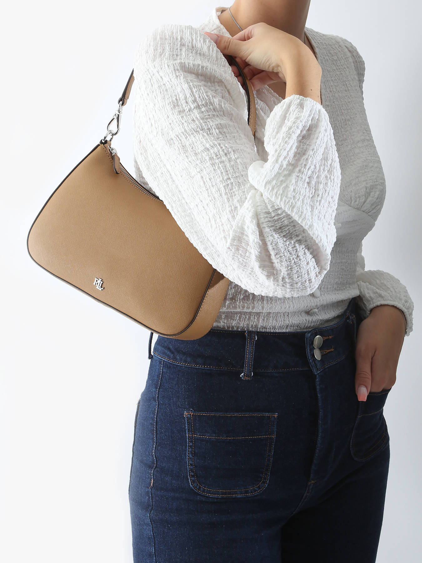 Sac port paule Danni 26 cuir LAUREN RALPH LAUREN