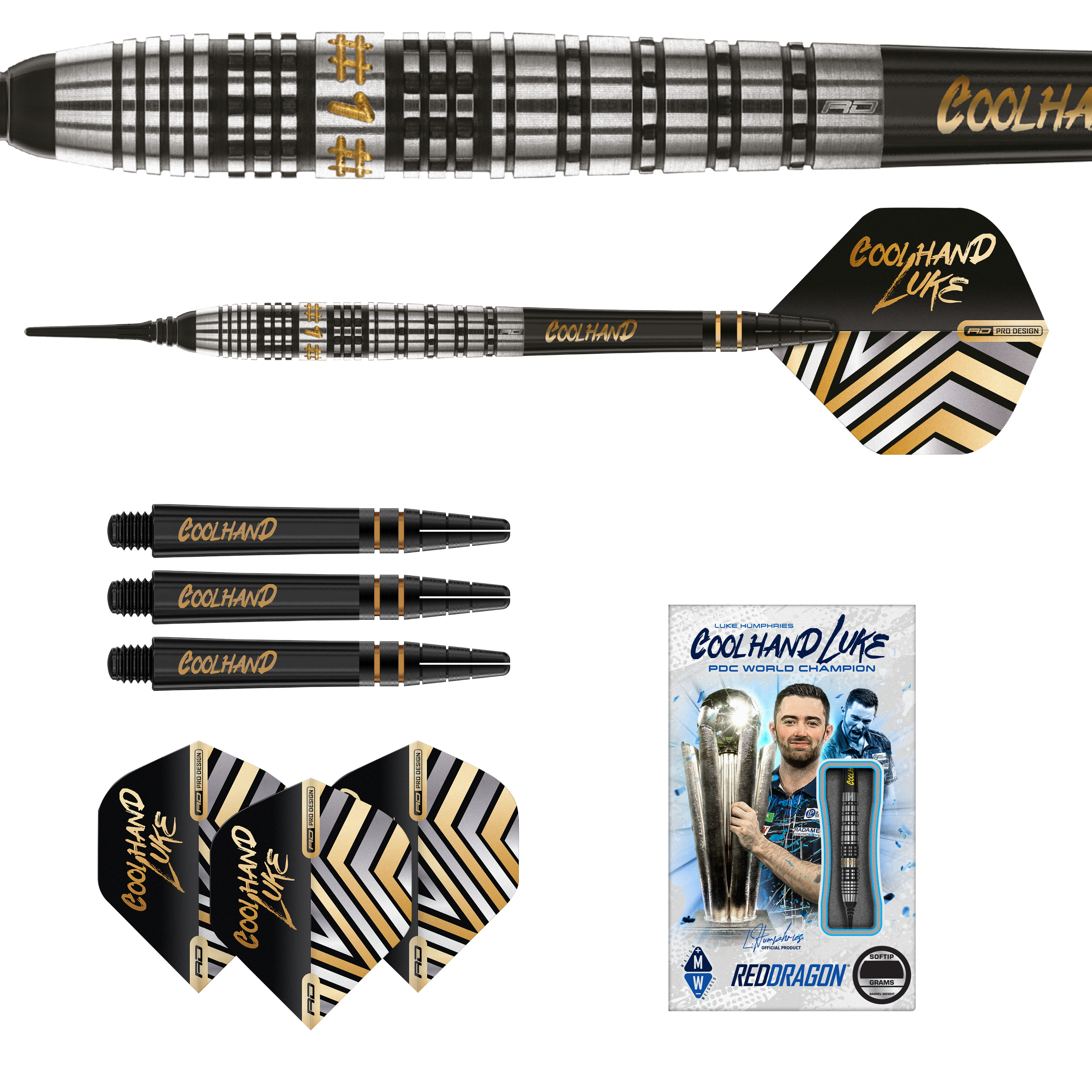 Red Dragon - Luke Humphries Prestige - Softdart