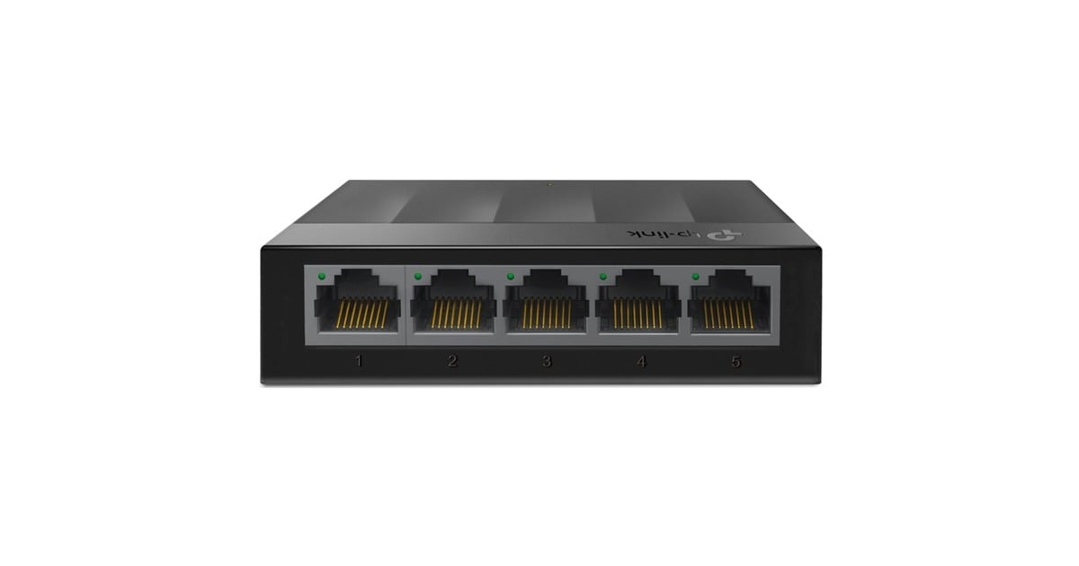 TP-LinkLS1005G switch  (Zwart, Unmanaged)