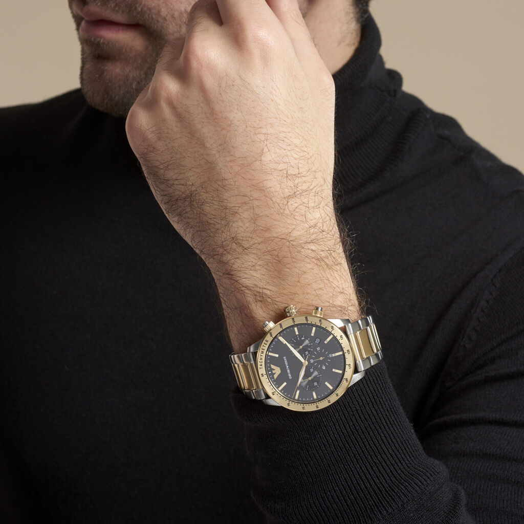 Montre Emporio Armani Noir