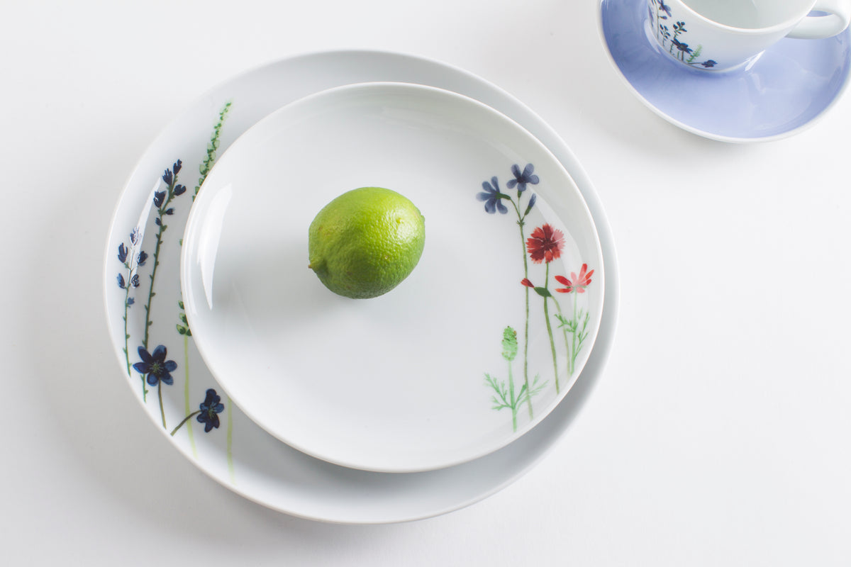 KAHLA Five Senses Wildblume Design 2 Go Set 12tlg. Wildblume blau\/rot