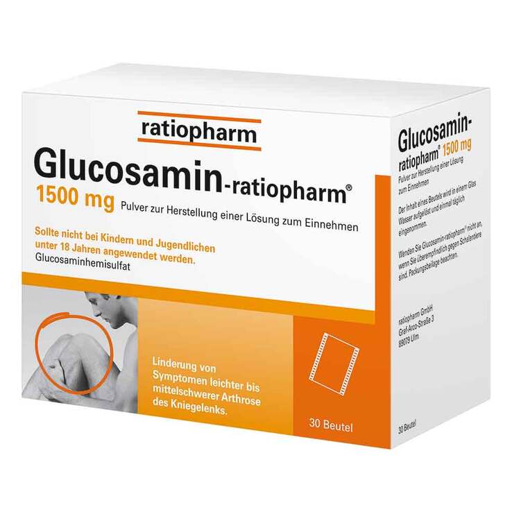 Glucosamin ratiopharm 1500 mg Beutel, 30 St