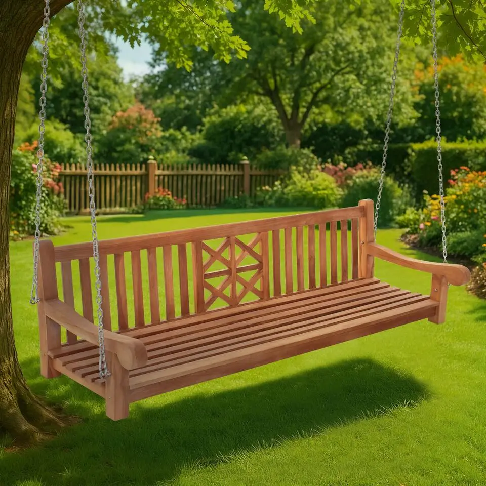 CLP Schommelbank Farm 220 cm - teak