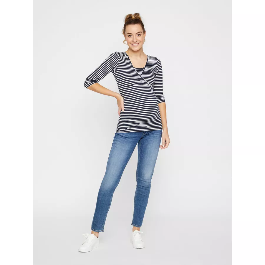 mama;licious Umstandsjeans MLVILNIUS Medium Blue