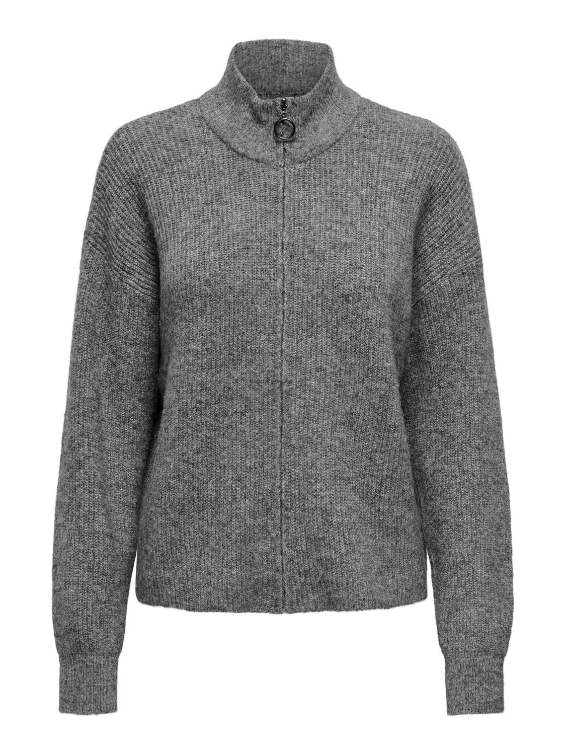ONLTOKYO Strickjacke Dark Grey Melange