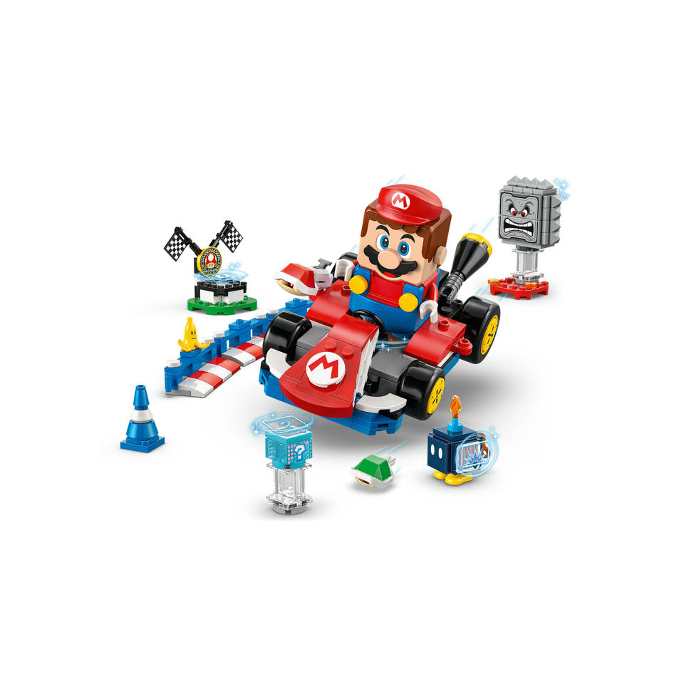 LEGO Super Mario Mario Kart: interactieve Mario en standaardkart 72043