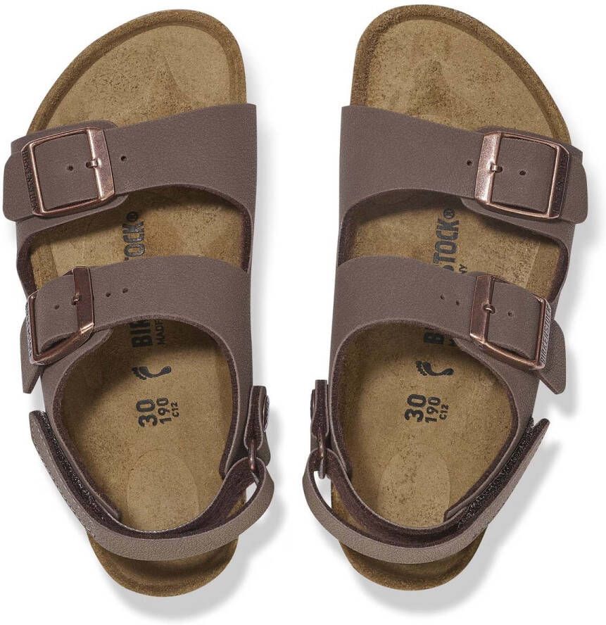 Birkenstock Milano Hl Kinder Sandalen Birkibuc Fashion Wear Kinderen