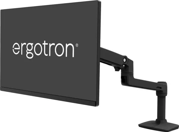 Ergotron LX - Monteringssæt (drejelig arm, klemme til montering på skrivebord, pakning til gennemføring, 8