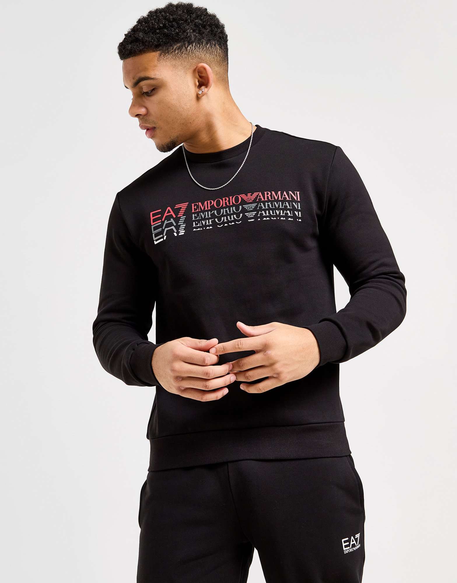 Emporio Armani EA7 Ensemble de survêtement Fade Homme