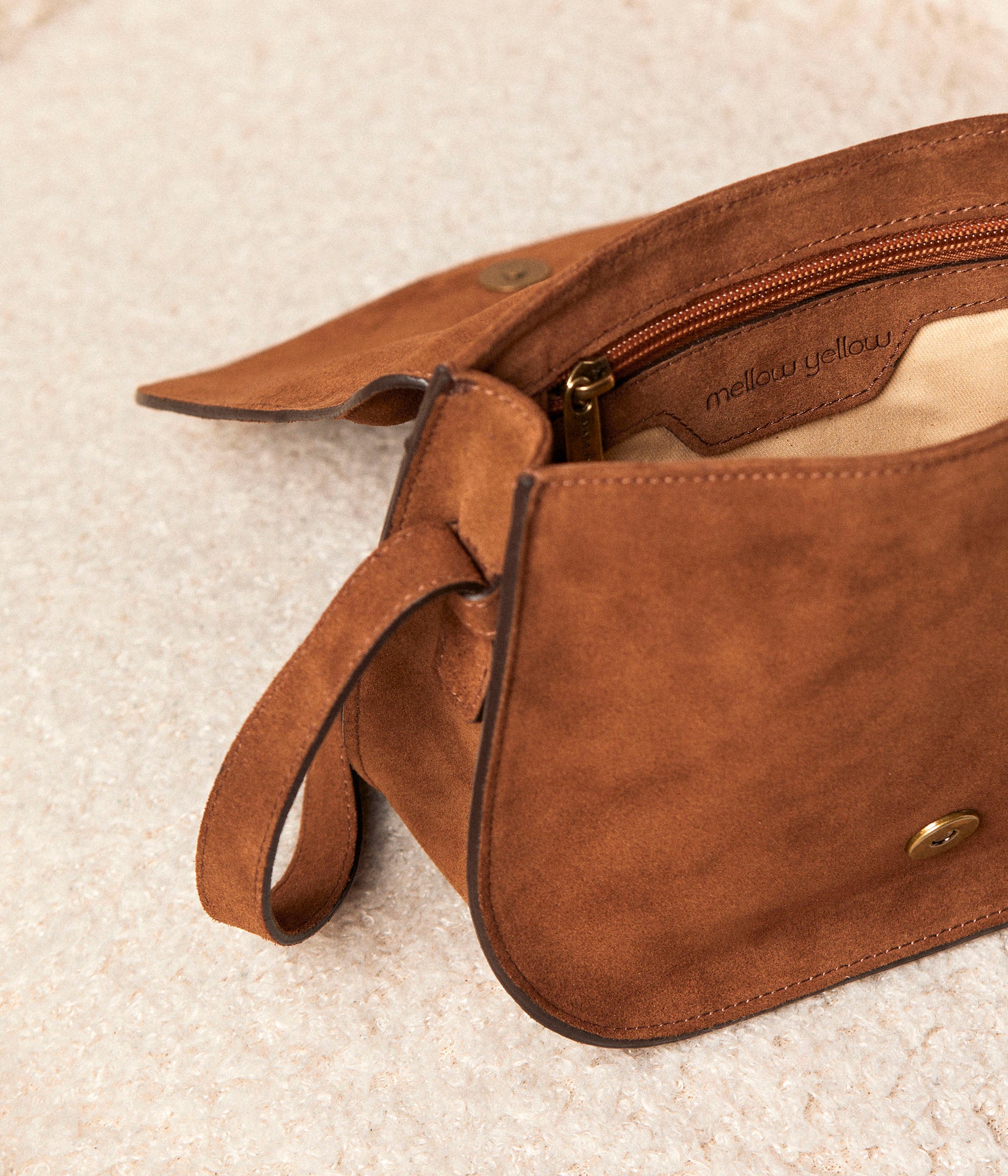 Sac cuir velours Sybilla