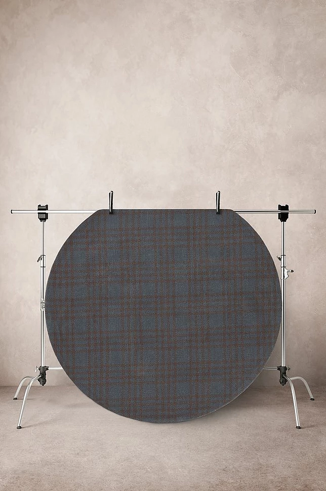 SCOTT glattvevd teppe, diameter 110 cm