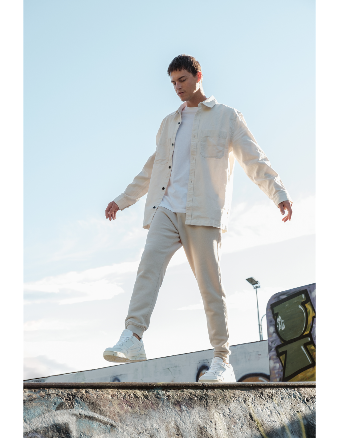 le coq sportif sneakers mixte t1000 cuir blanc