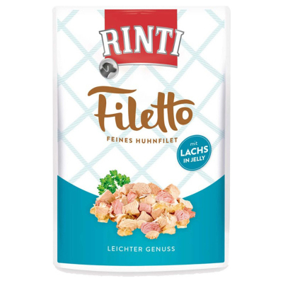 Rinti Filetto Hundefutter Huhnfilet mit Lachs