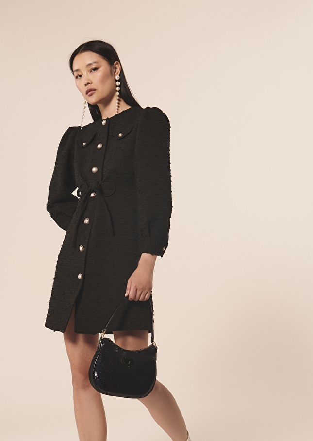 Robe Roselnoire en tweed
