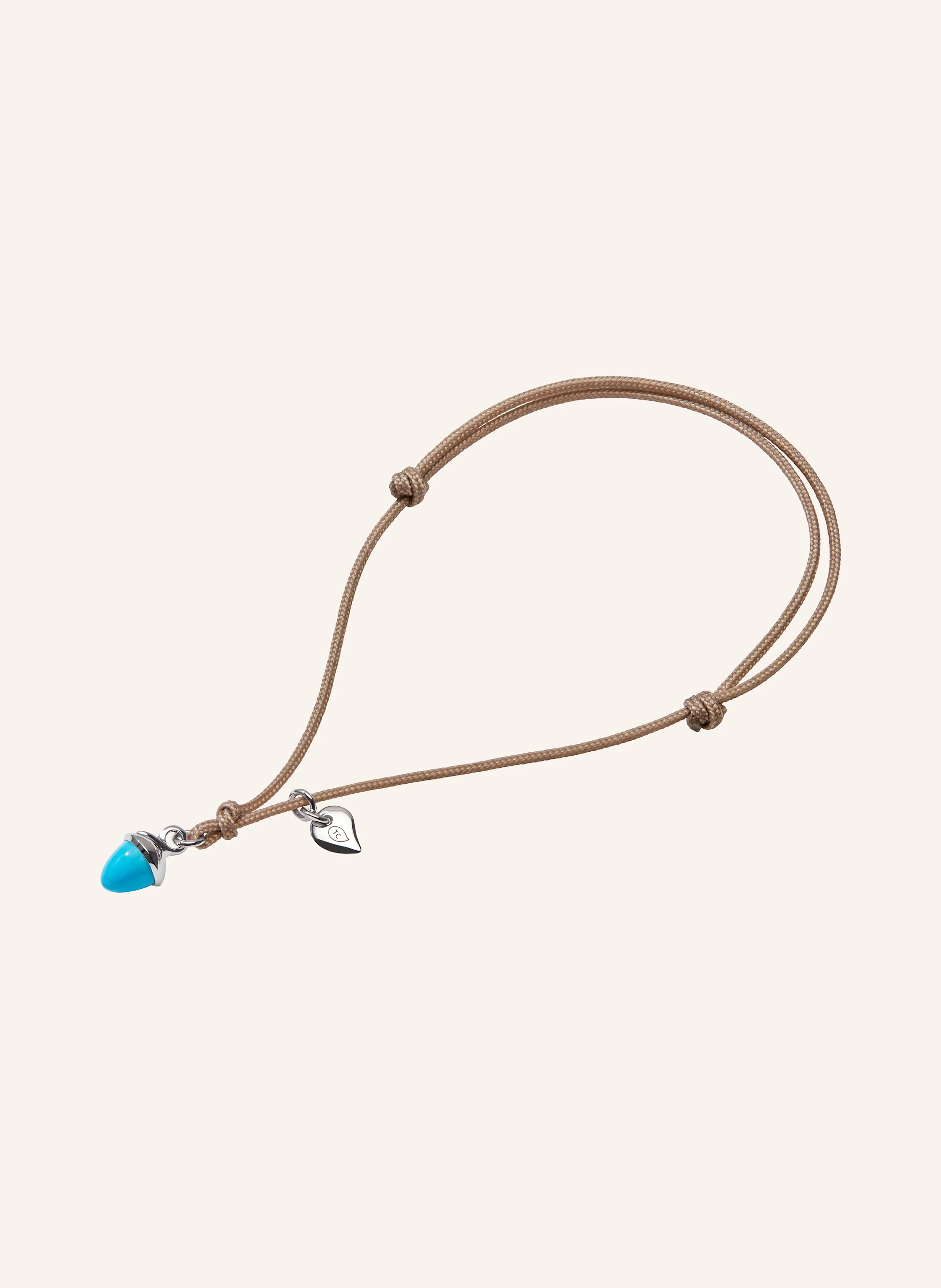 TAMARA COMOLLI Armband BRACELET 'MYMIKADO' WITH TURQUOISE aus 18 Karat Weißgold mit Türkis