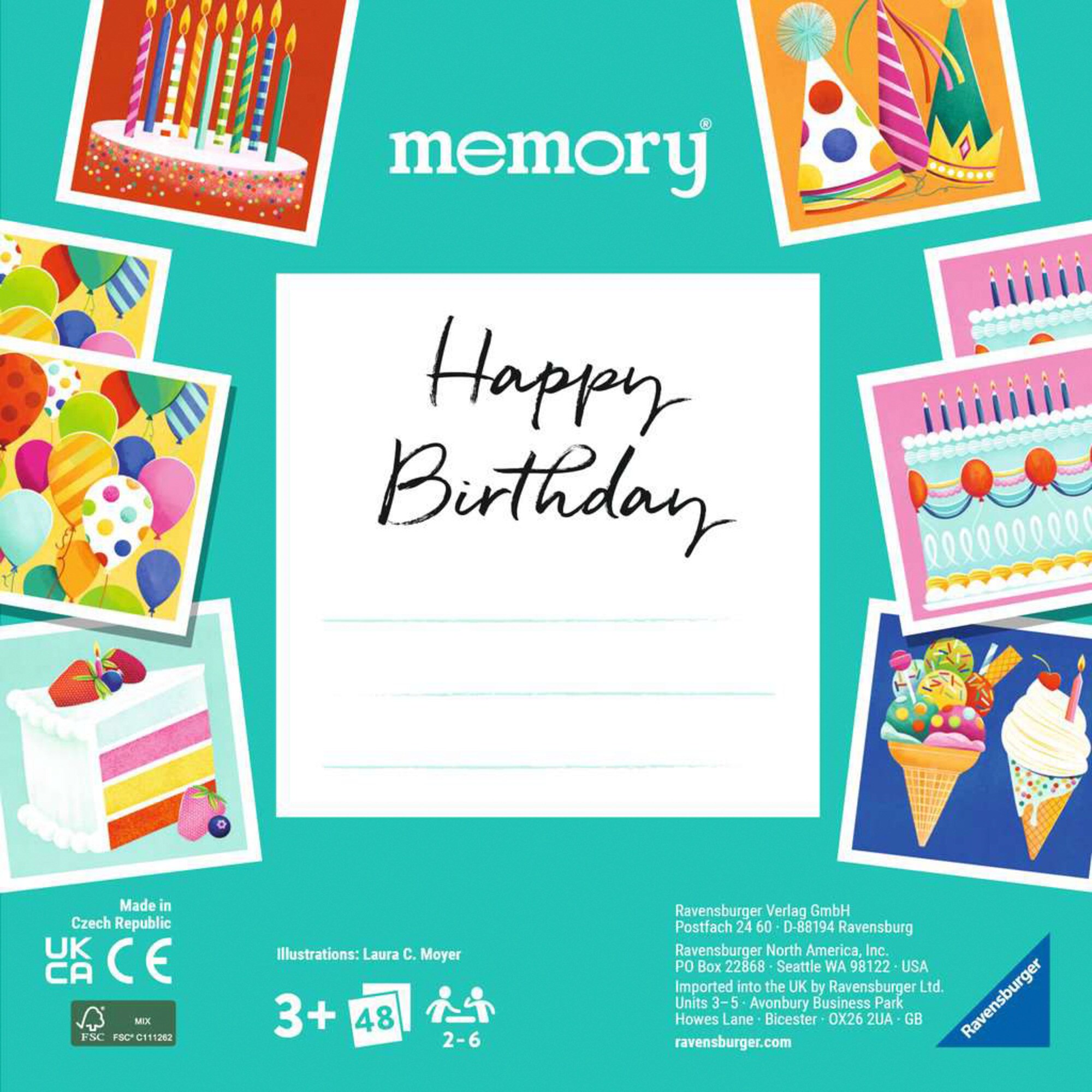 Ravensburger Gedächtnisspiel memory moments - Happy Birthday