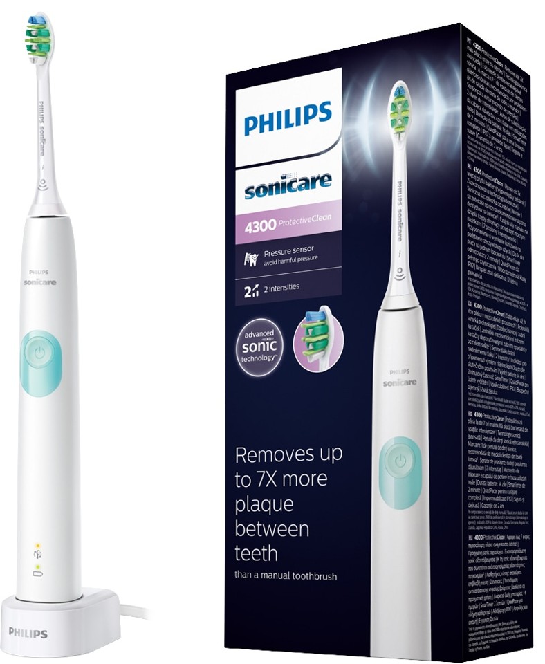 Philips - Sonicare Elektrisk Tandbørste ProtectiveClean 4300 - HX6807/63