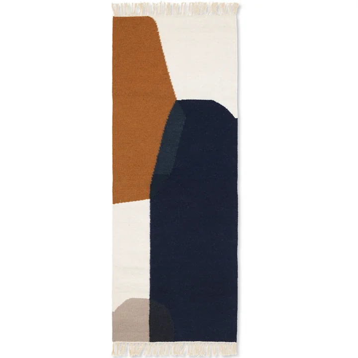 Ferm Living - Kelim Runner, Merge, 70 x 180 cm