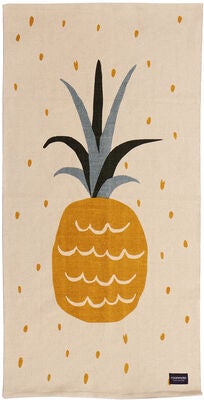 Roommate Gulvteppe Ananas 70x140, Nature/Ochre
