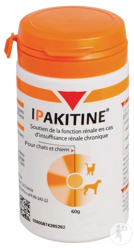 Vétoquinol Ipakitine Poudre Aliment Complémentaire Chiens Et Chats 60g