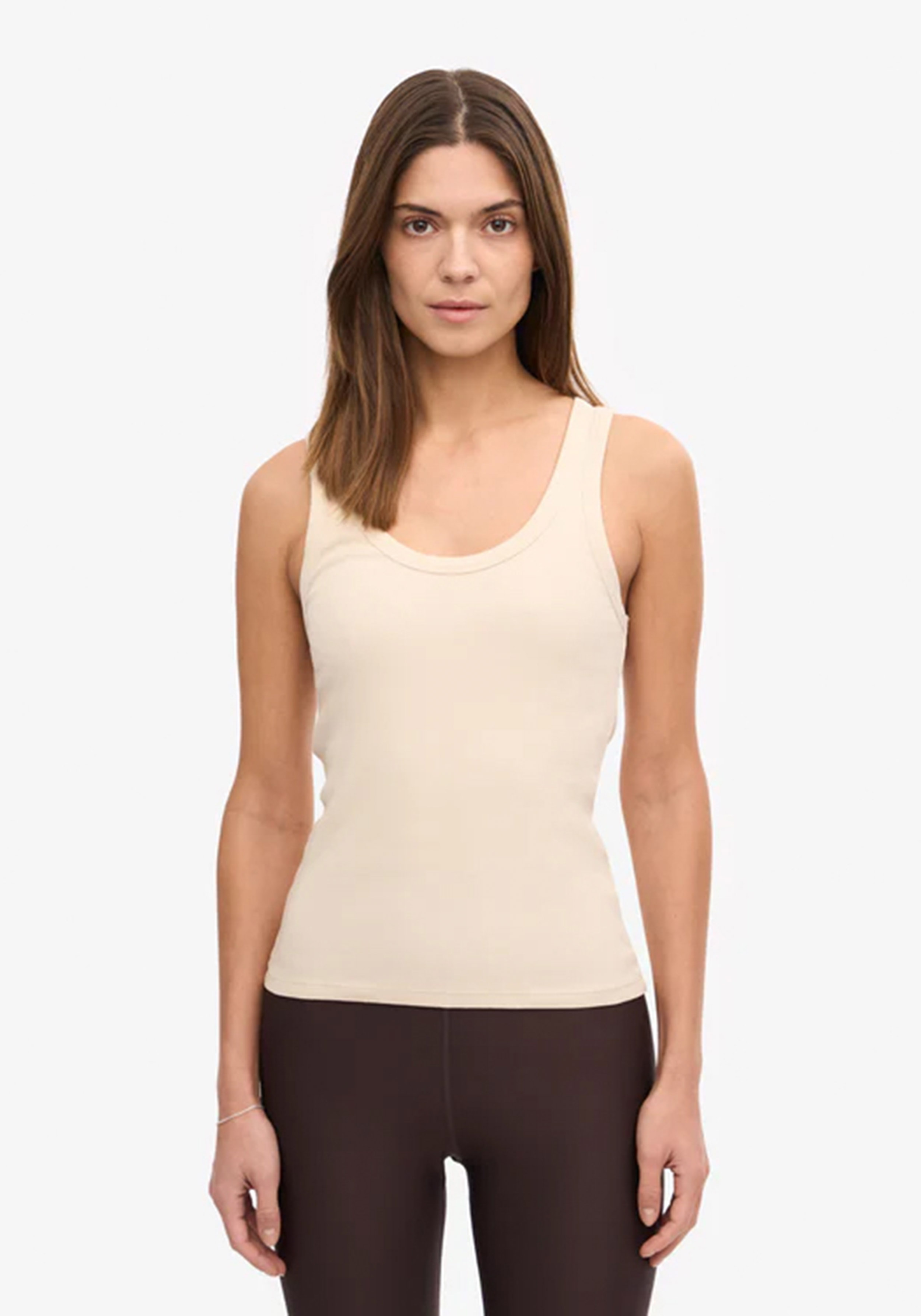 Colorful Standard Damen-Tanktop Ivory White