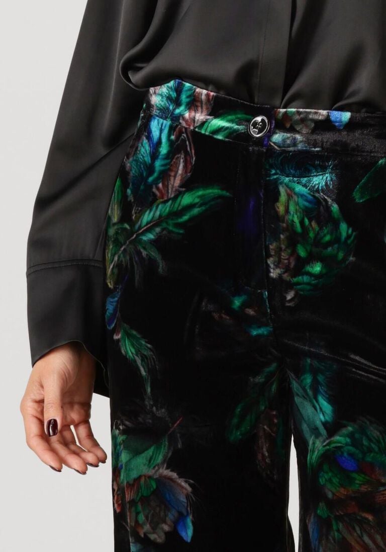zwarte marc cain collection wijde broek zc 81.30 w79