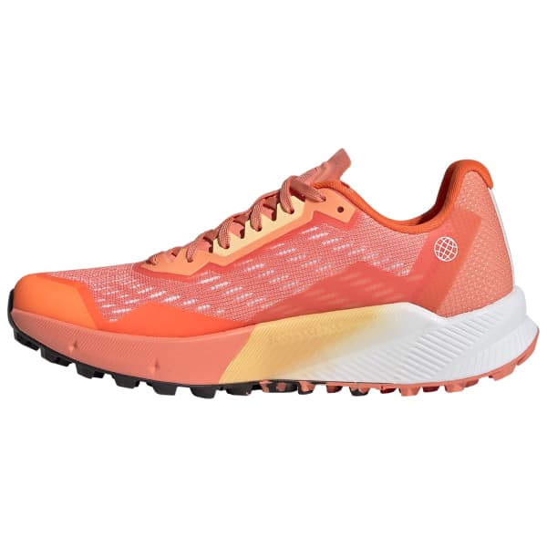 Chaussure trail ADIDAS TERREX AGRAVIC FLOW 2 W CORAL FUSION/IMPACT ORANGE/FTWR WHITE