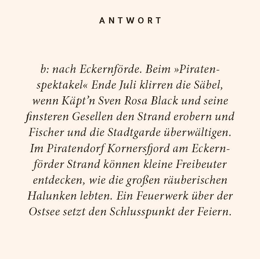 Ostseeküste-Quiz
