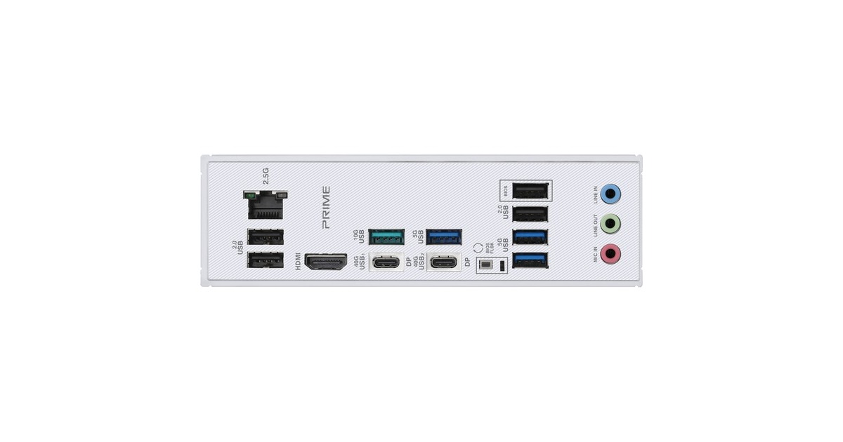 ASUSPRIME X870-P socket AM5 moederbord  (2,5Gb-LAN, Sound, ATX)