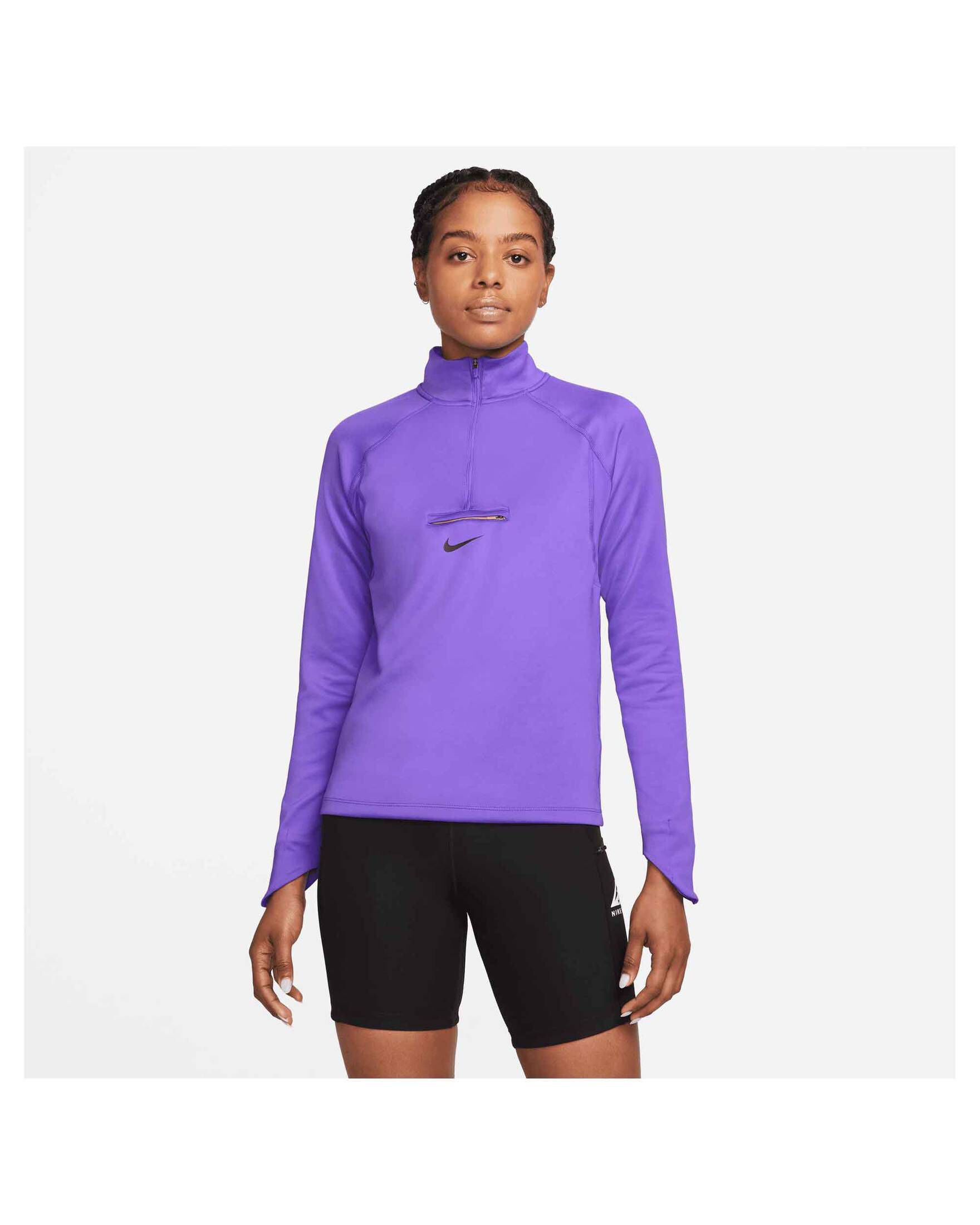 Nike| Damen Laufshirt Langarm